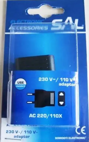 Mains adaptor "230 V - / 110 V Adaptor"