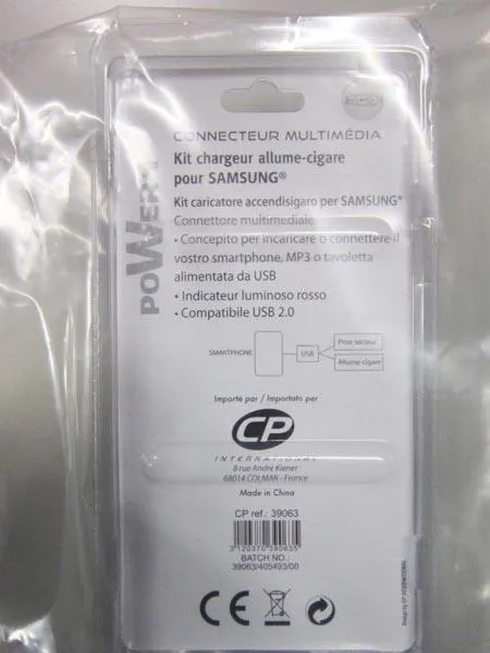 Charger for mobile phone