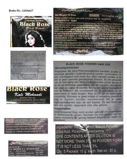 Henna Hair Dye Black Henna
