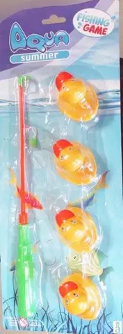 Magnetic fishing game