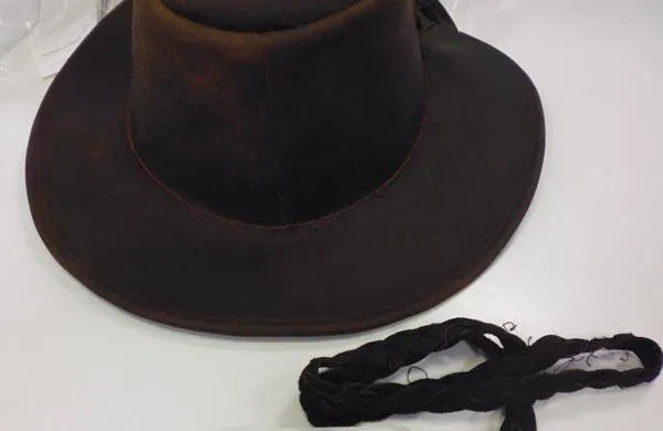 Leather hat