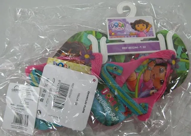 Children's sandals "Dora the Explorer"
