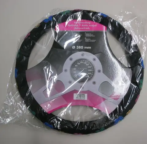 Steering wheel cover