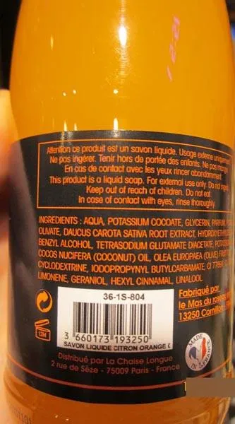 Liquid soap