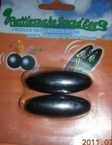 Магнитные яйца «Rattlesnake Sound Egg»