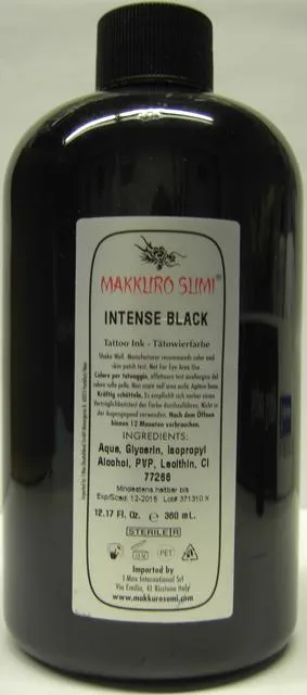 Tattoo ink "Intense Black"