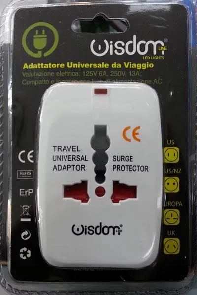 Travel plug adapter