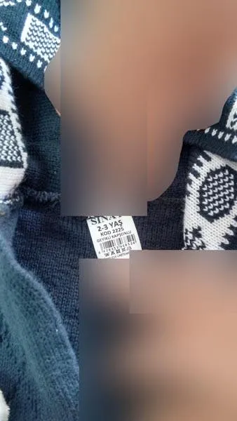 Children's woollen jacket