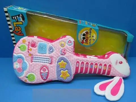Soft musical toy