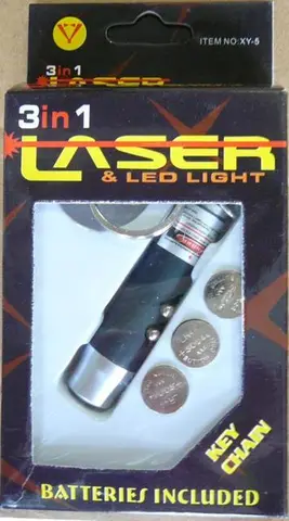 Лазерная указка «3 in 1 Laser & LED Light»