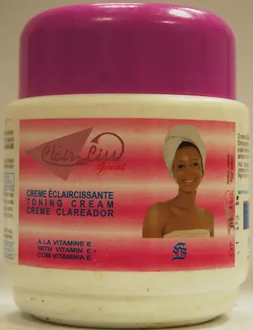 Skin lightening product "Toning Cream with vitamin