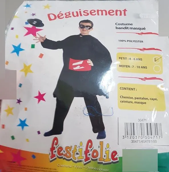 Fancy dress costume