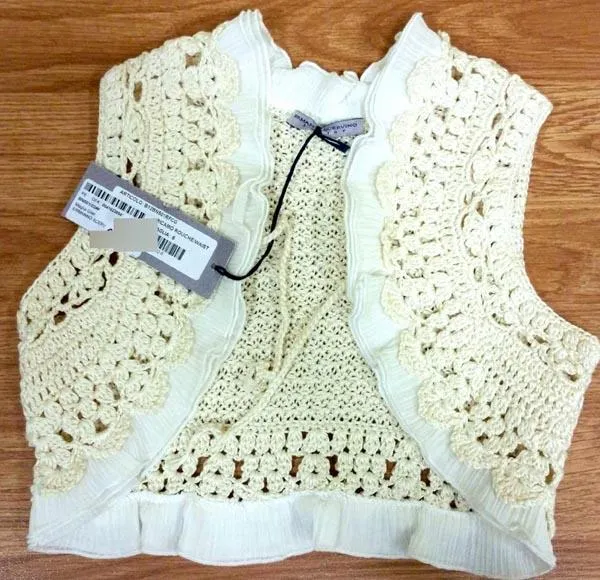 Babies' sleeveless jacket