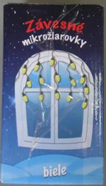 Lighting chain "Zavesne Mikrozjarovky Vnutome – Bi