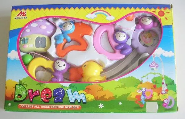 Babies' musical mobile