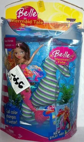 Кукла с аксессуарами «Belle in Mermaid Tale»