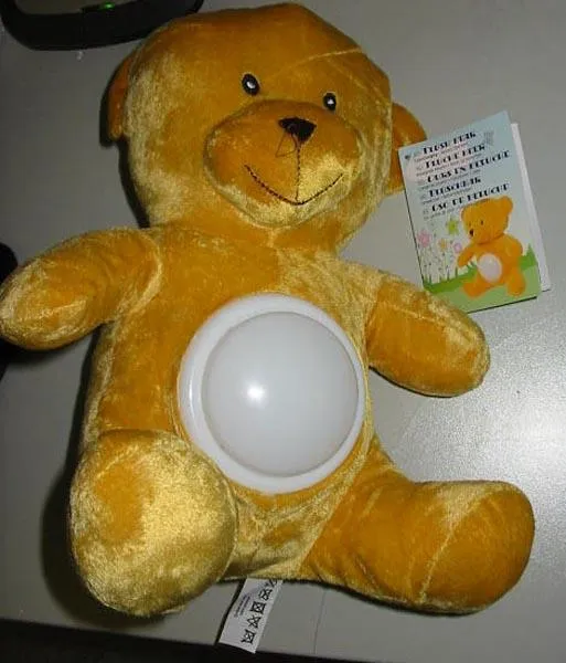 Plush toy with night-light