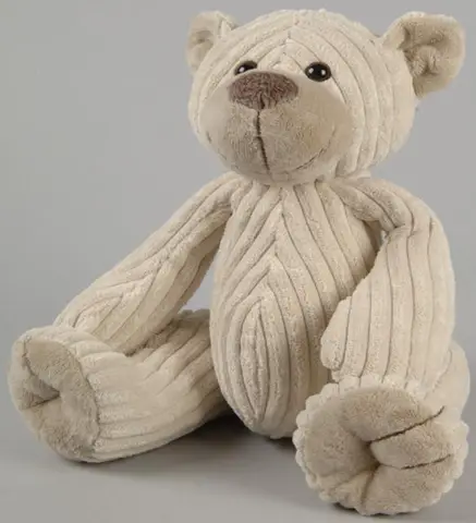 Soft velvet bear "Deco"