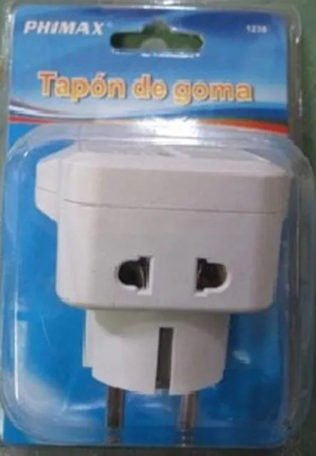 Plug adaptor "Tapon de Goma"