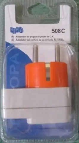 Переходник для вилки «Adaptador del Enchufe de la Corrient