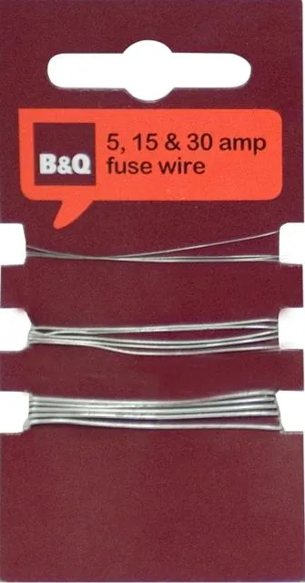Fuse wire 5, 15 &30 Amp Fuse Wire