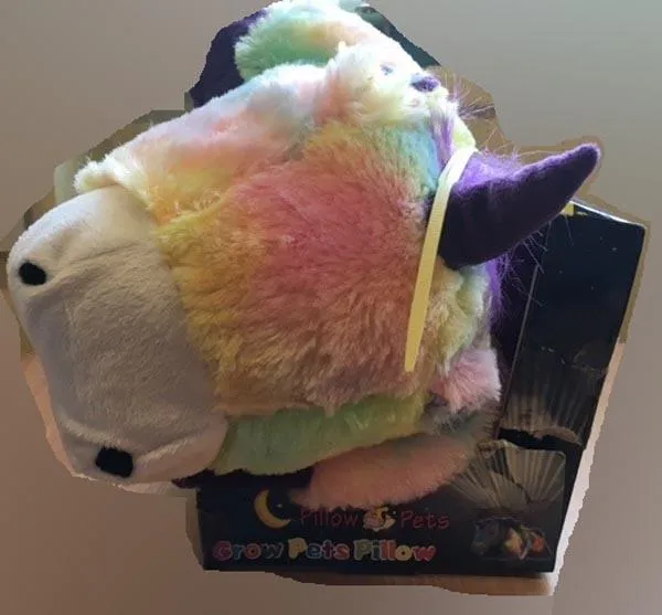 Soft toy with lights