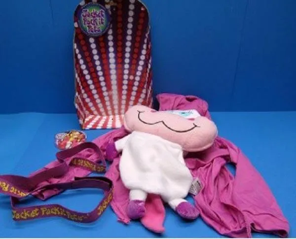 Soft toy with jacket for children
