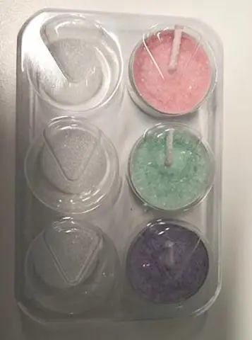 Tea light candle