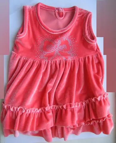 Girls' dress with bolero