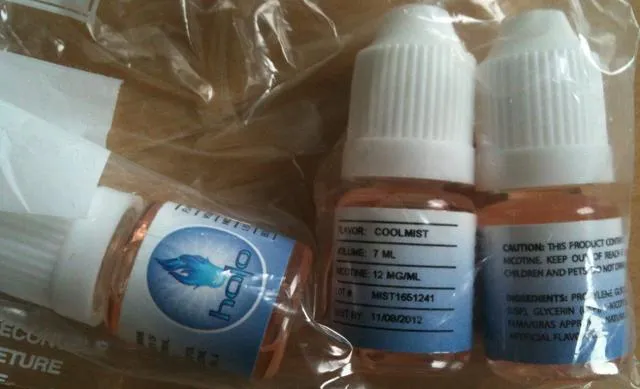 Liquid for electronic cigarette "Coolmist"