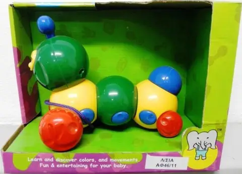 Pull-along toy "Play Bug"
