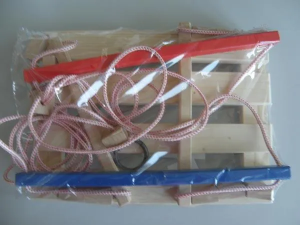 Wooden swing