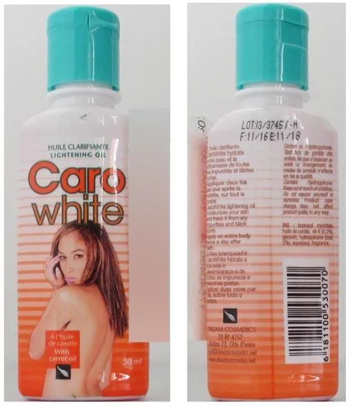 Skin-lightening oil