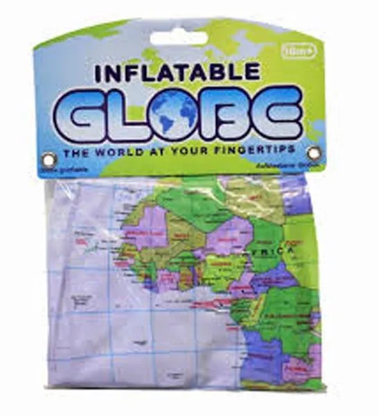 Inflatable globe