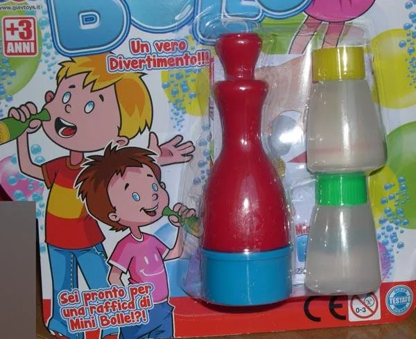 Soap bubble toy