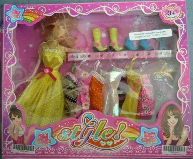 Doll with accessories "Fresh picked fashion"
