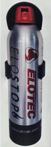 Aerosol fire extinguisher