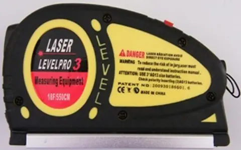 Лазерный уровень с рулеткой «Laser Level Pr