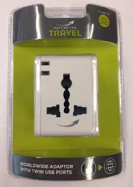 Travel plug adaptor
