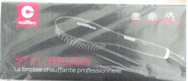 Heated hairbrush