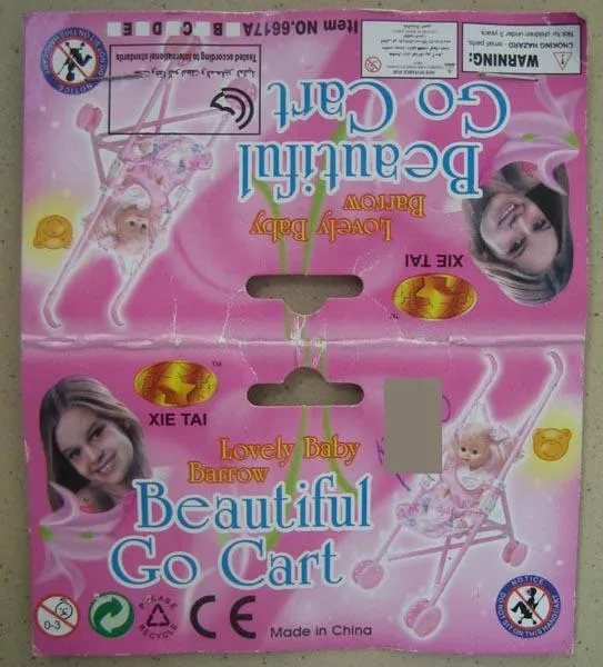 Toy pushchair