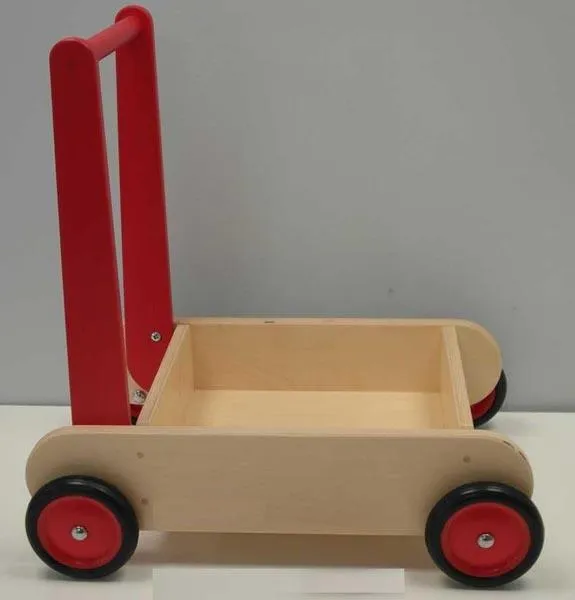 Wooden trolley