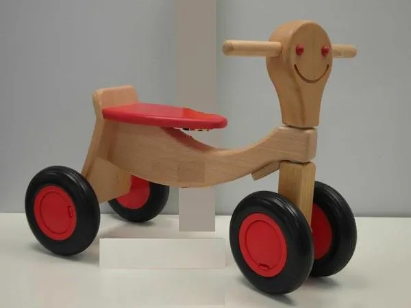 Wooden bicycle