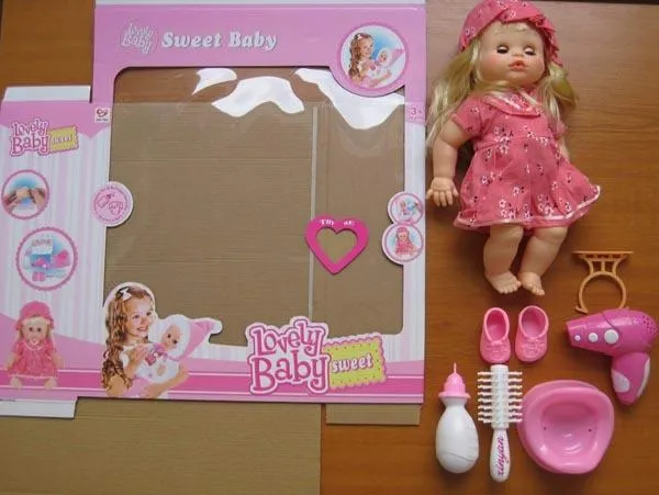 Baby doll with accessories