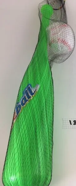 Toy baseball set