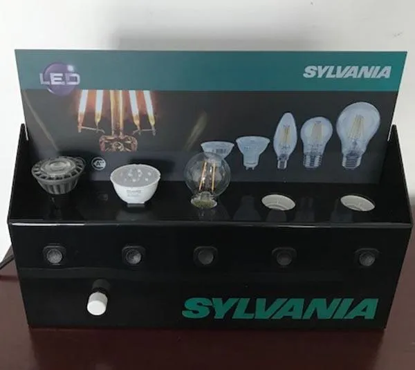 Lamp display box