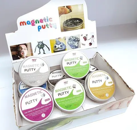 Magnetic putty