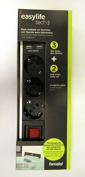 Mains extension lead