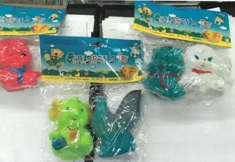 Plastic toys