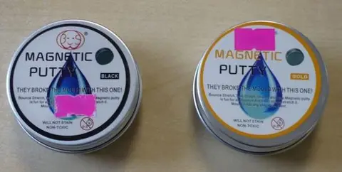 Magnetic putty